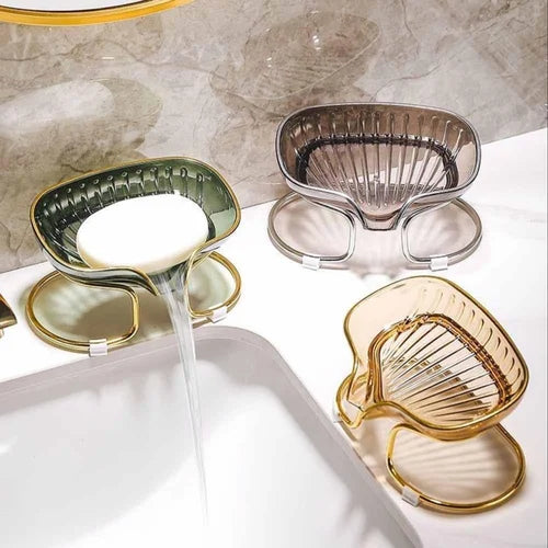 Luxury Soap Holder Self Draining Soap Dish Holder