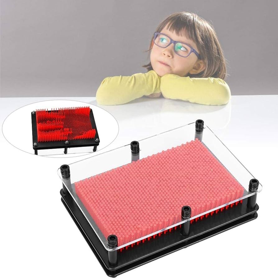 3D Pin Art Board Clone Hand Model Clone Pin Model DIY Toy Pin Screen Needle Painting Board Clone Pin Art Decoration