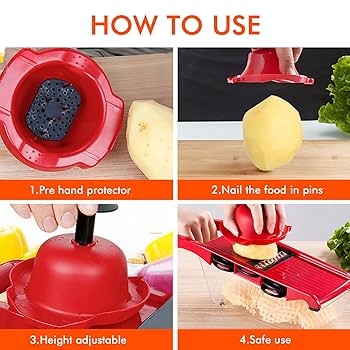 10 in 1 Mandoline Vegetable Slicer Cutter with Box