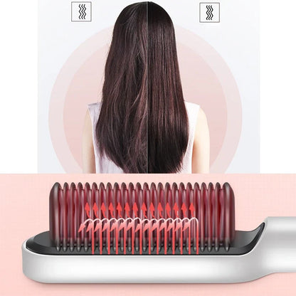 Hair Straighter Brush