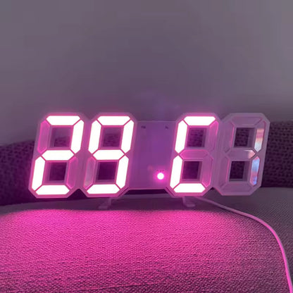 3D Led Digital Clock