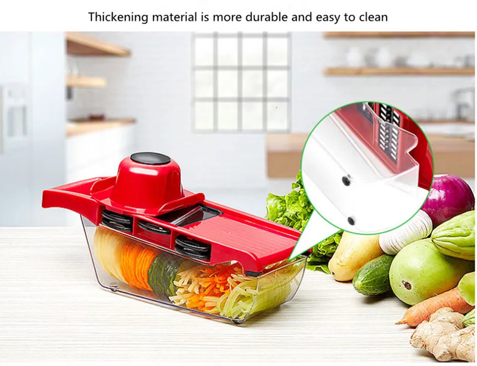 10 in 1 Mandoline Vegetable Slicer Cutter with Box