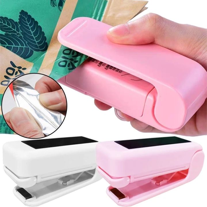 Mini Plastic Bag Sealer Machine Storage Bag Clip Sealing Machine