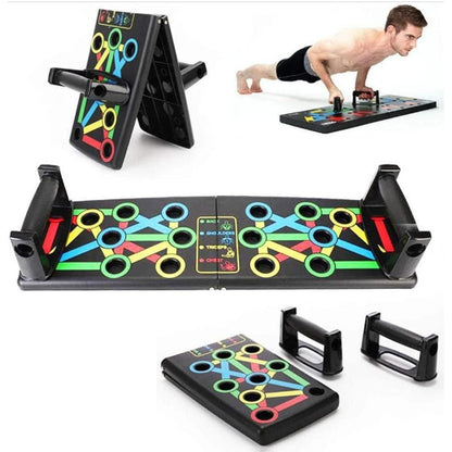 9 in 1 Push Up Board Men & Women Home Gym Body Training Equipment