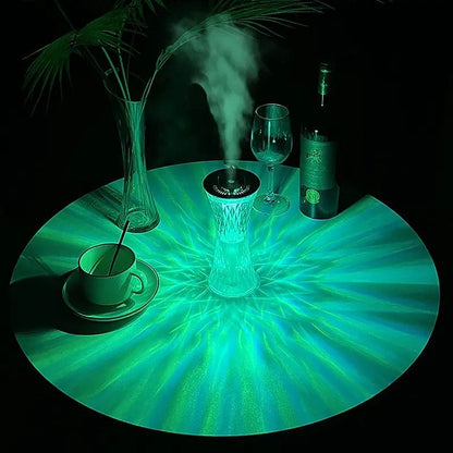 Crystal Lamp Air Humidifier RGB